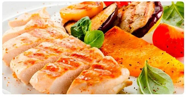 Grilled chicken fillet - a delicious dish for Chicken Day as part of the 6 petals diet